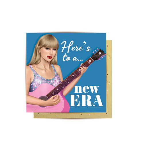 Greeting Card Here's to a new era