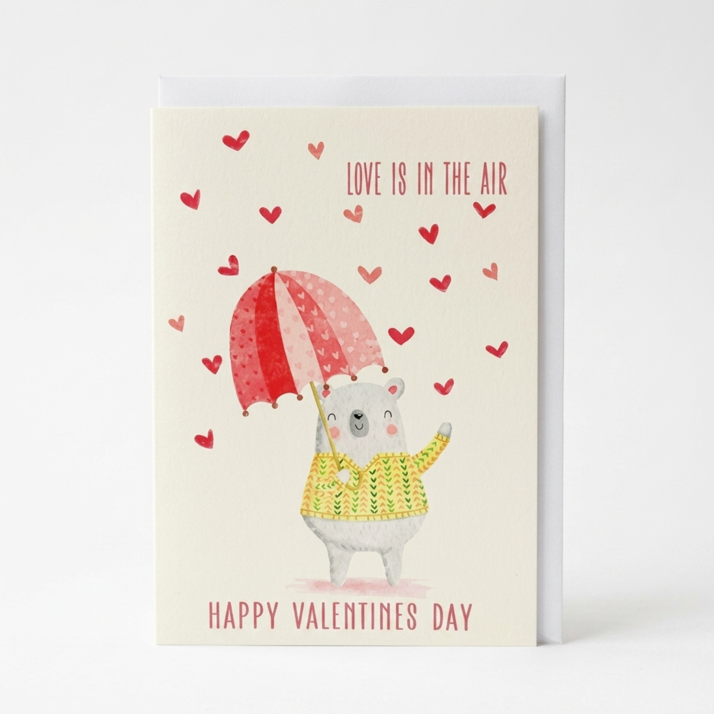 Valentine's Day Card - Love is in the air