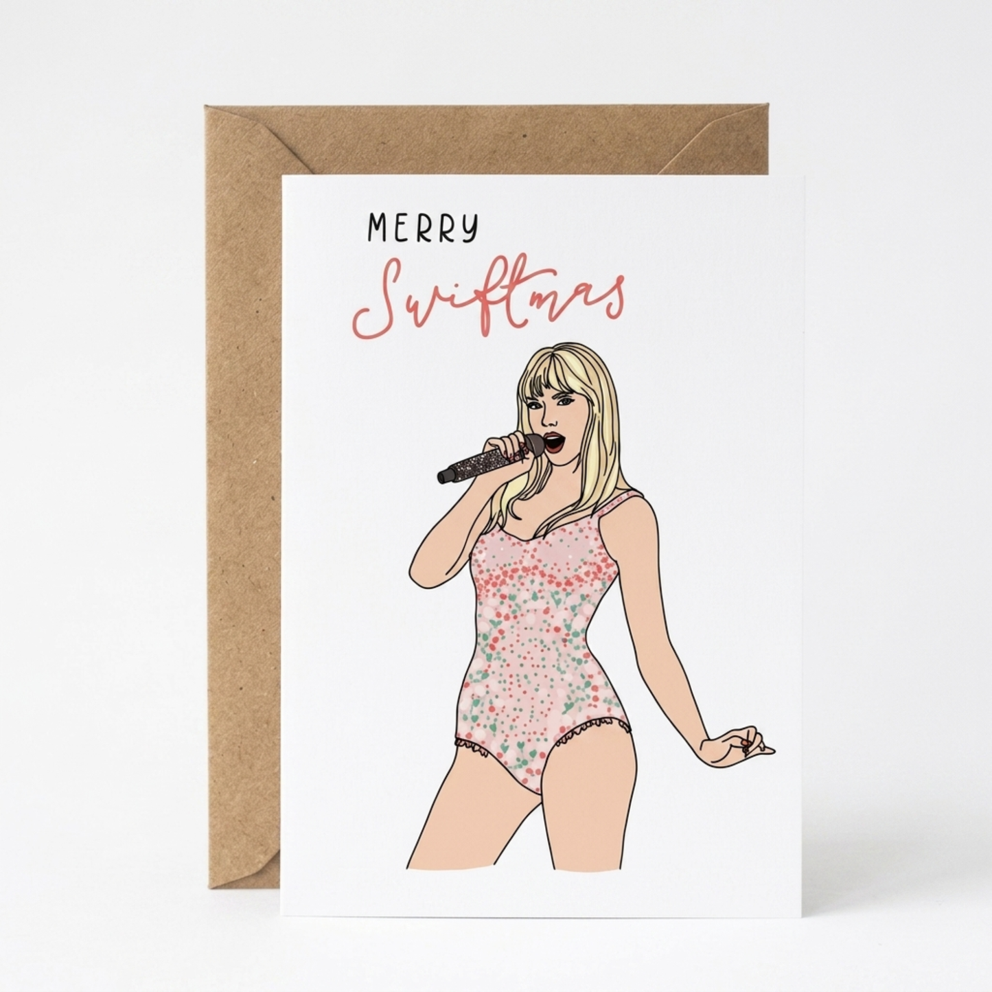 Greeting Christmas cards - Merry Swiftmass