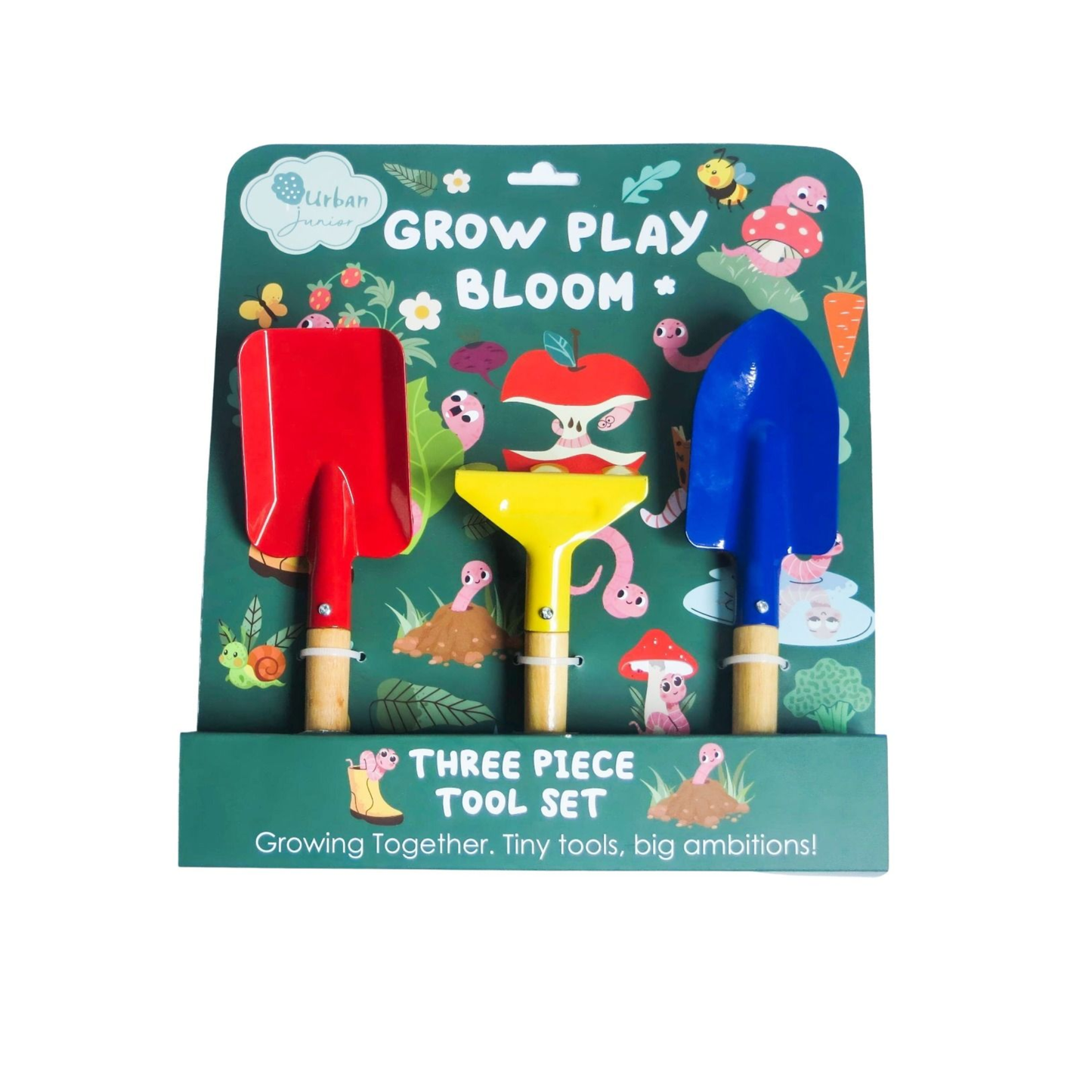 Kids Bloom Garden Tools Green 30cm