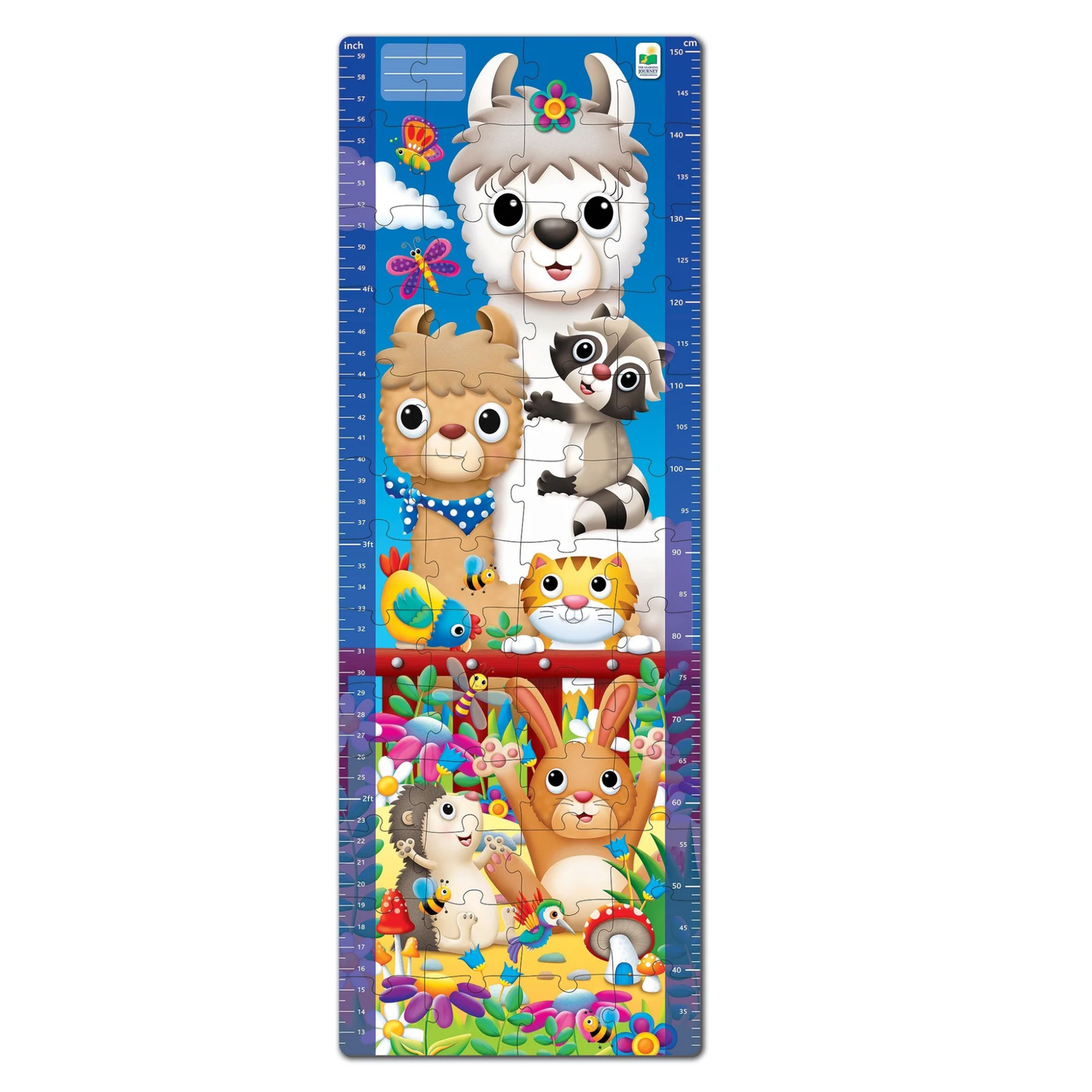 Animal Friends Growth Chart Puzzle