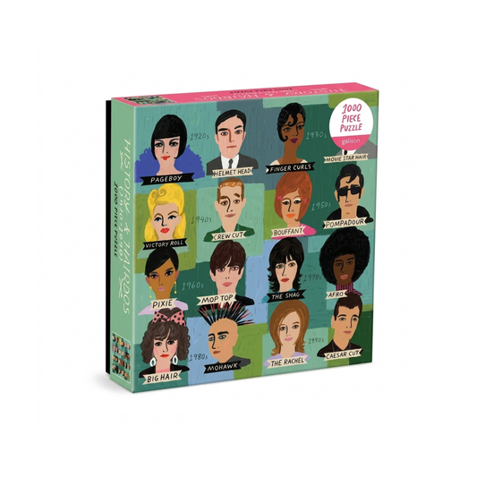 History of Hairdos (1870-1990) 1000 Piece Puzzle