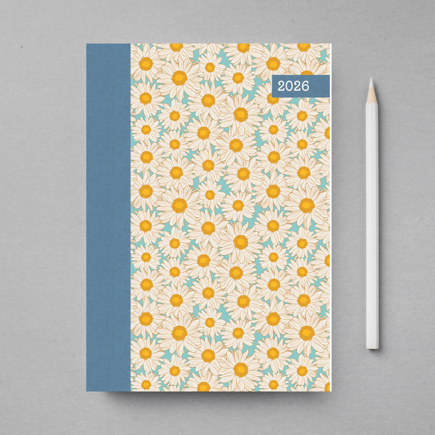 Daisy Design 2026 A5 Padded Cover Diary Premium Planner Notebook