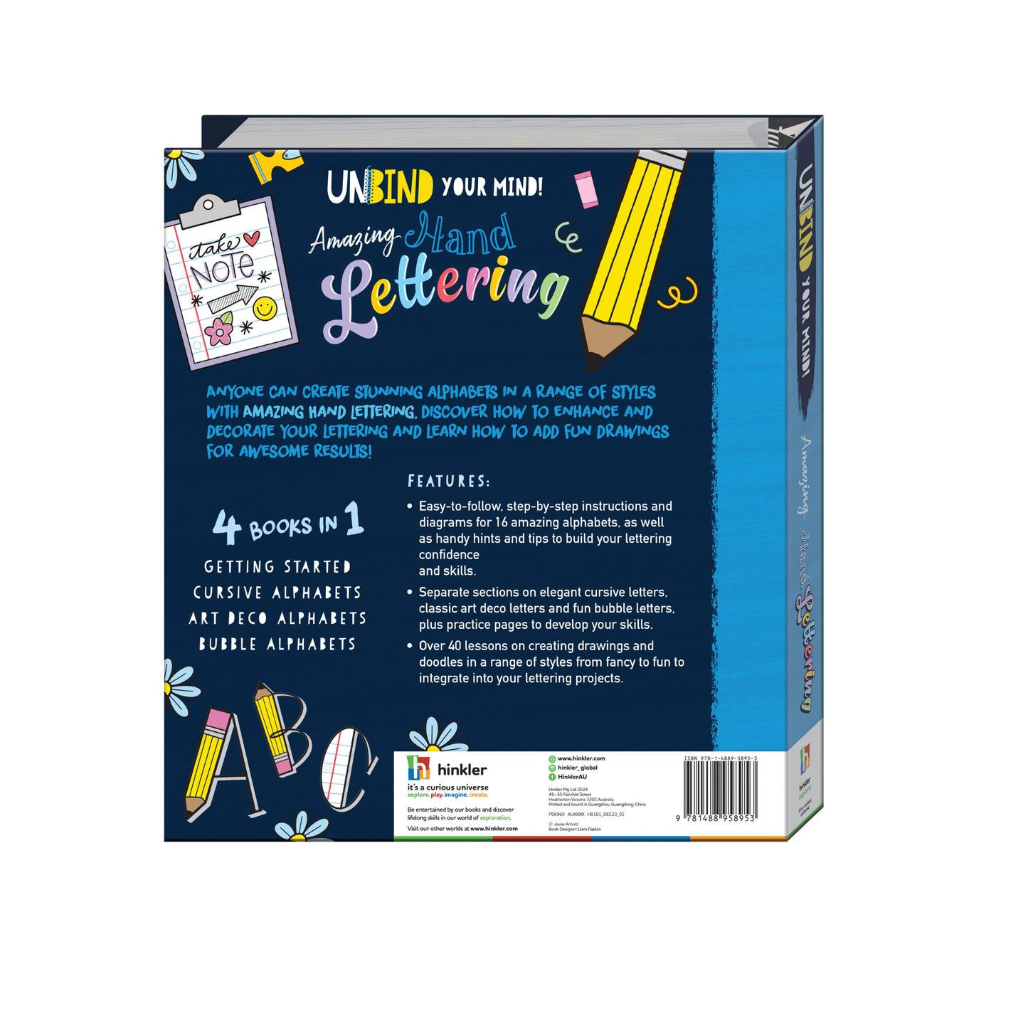 The Lettering Books Activity Book