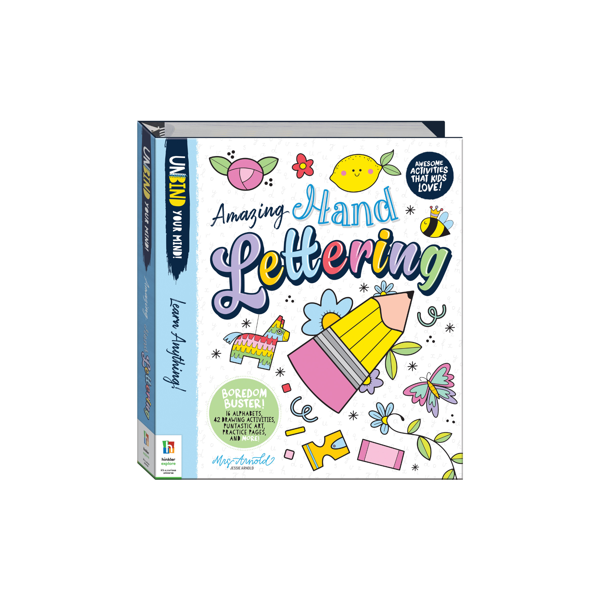 The Lettering Books Activity Book - Fun for Kids