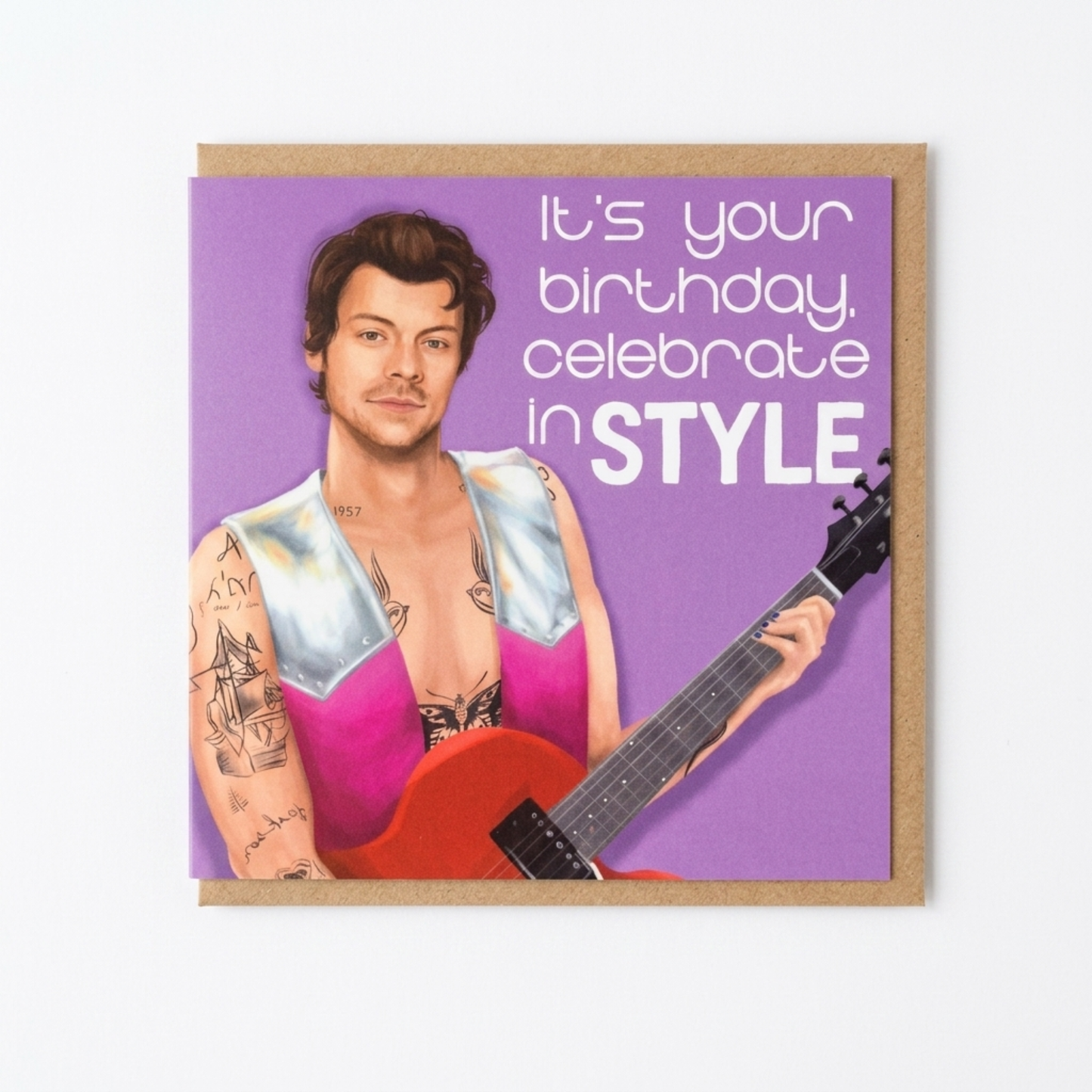 Greeting Card Harry Styles Birthday