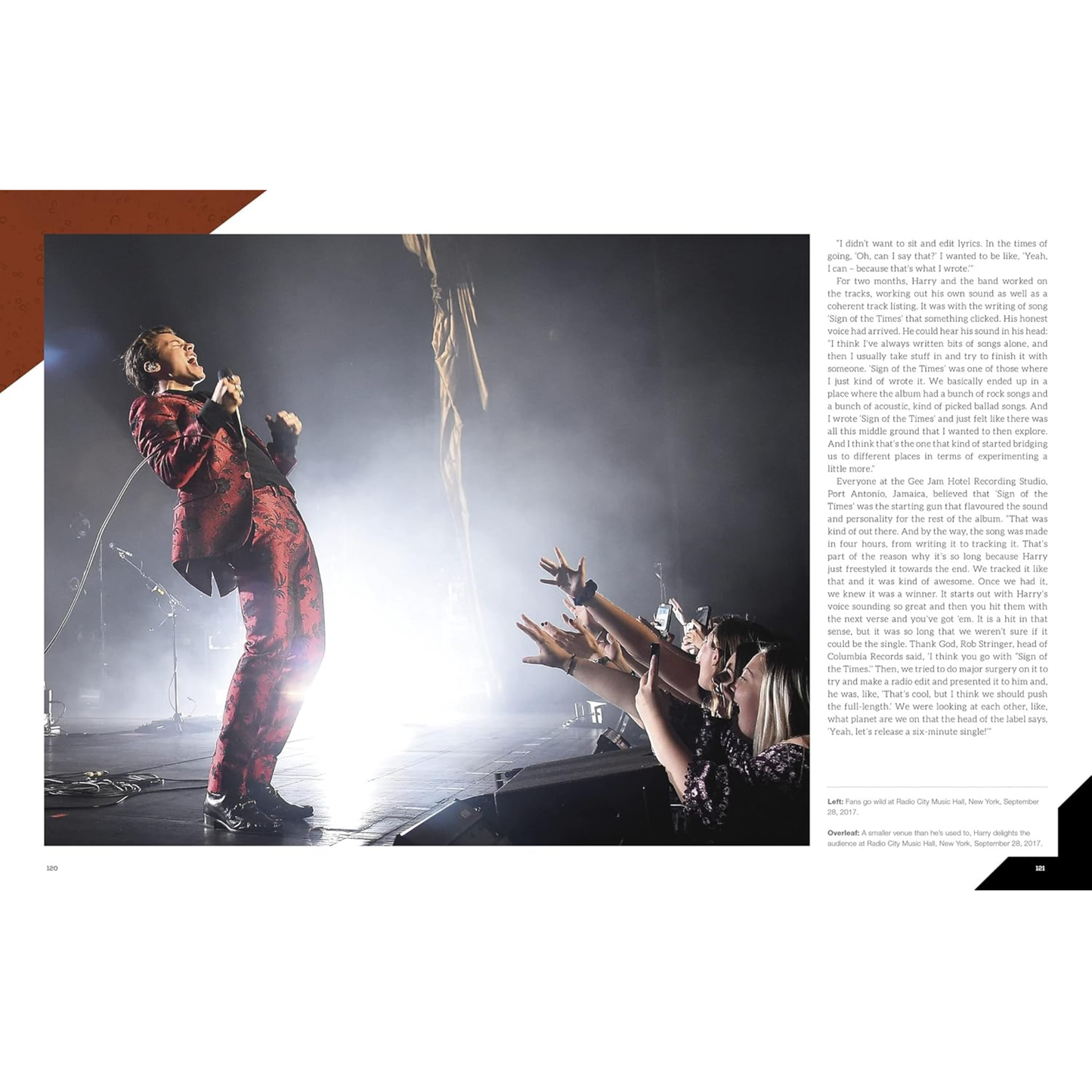 The Life & Music of Harry Styles Hardcover Book