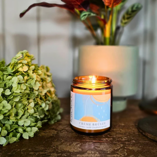 Candle -  Hepburn Springs 'Crème Brûlée', 210g