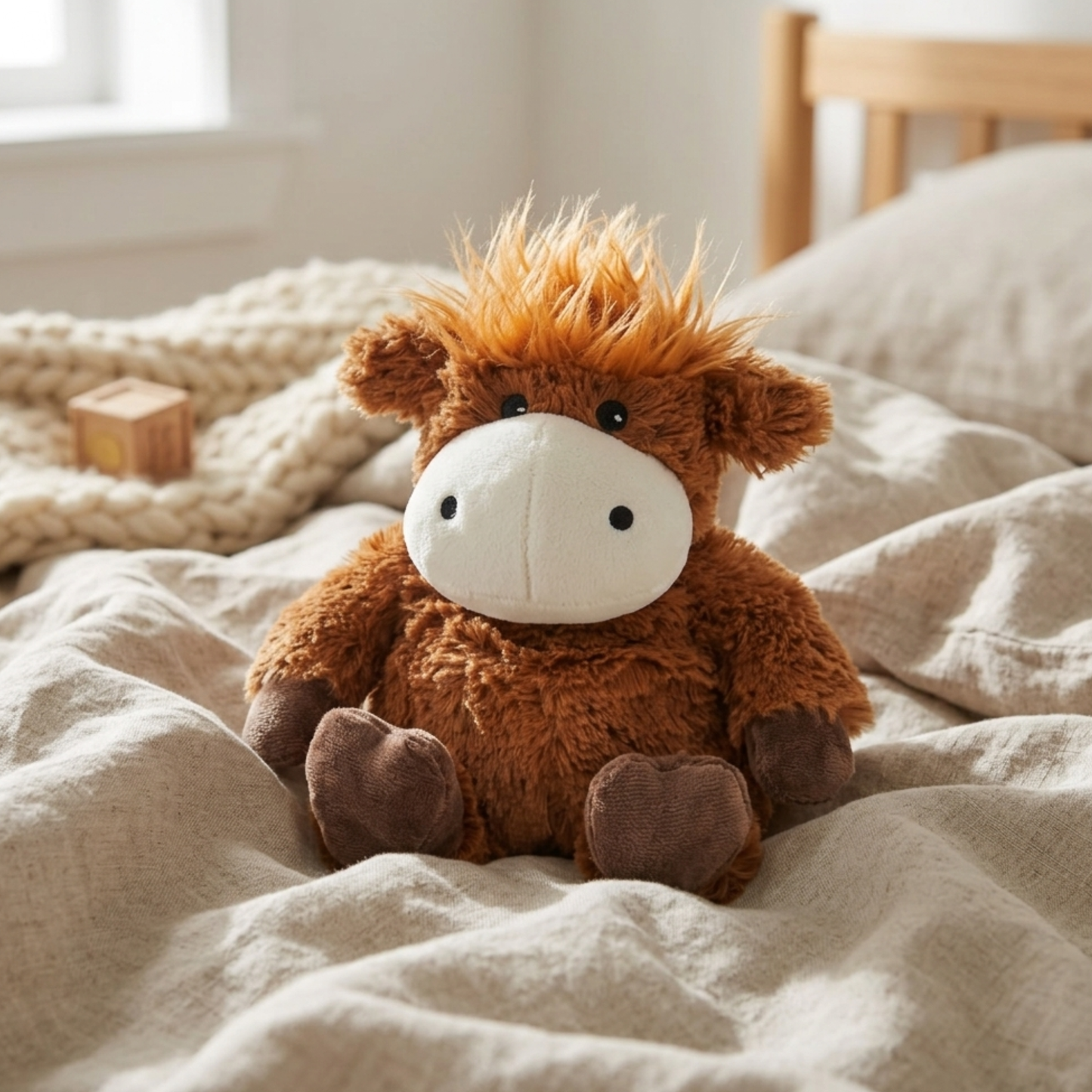 Highland Cow Microwavable Heat Pack