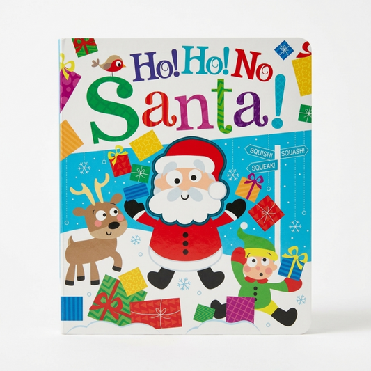 Ho Ho Ho No Santa Hardcover Book