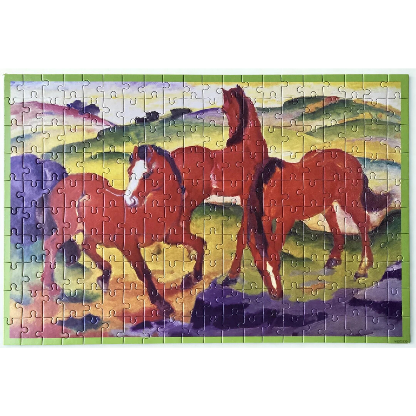 Grazing Horse Jigsaw Tin Puzzle