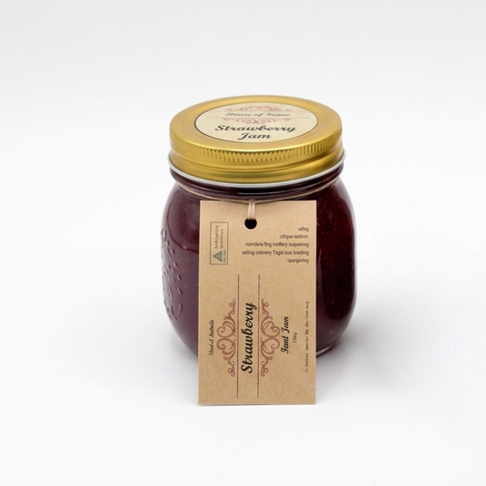 House of Scone Daylesford Strawberry Jam, 330g