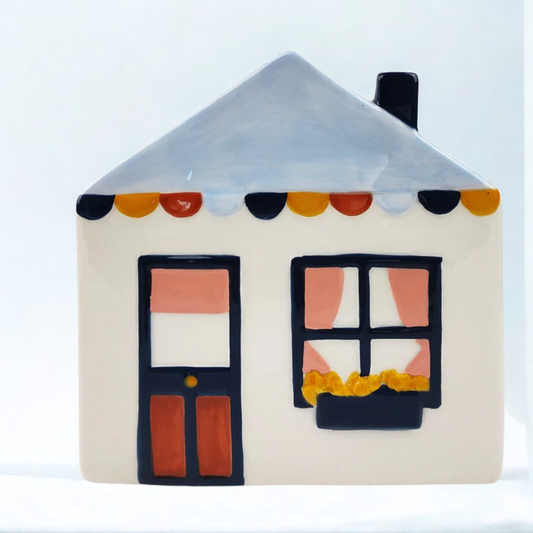 Retro House Planter Pot