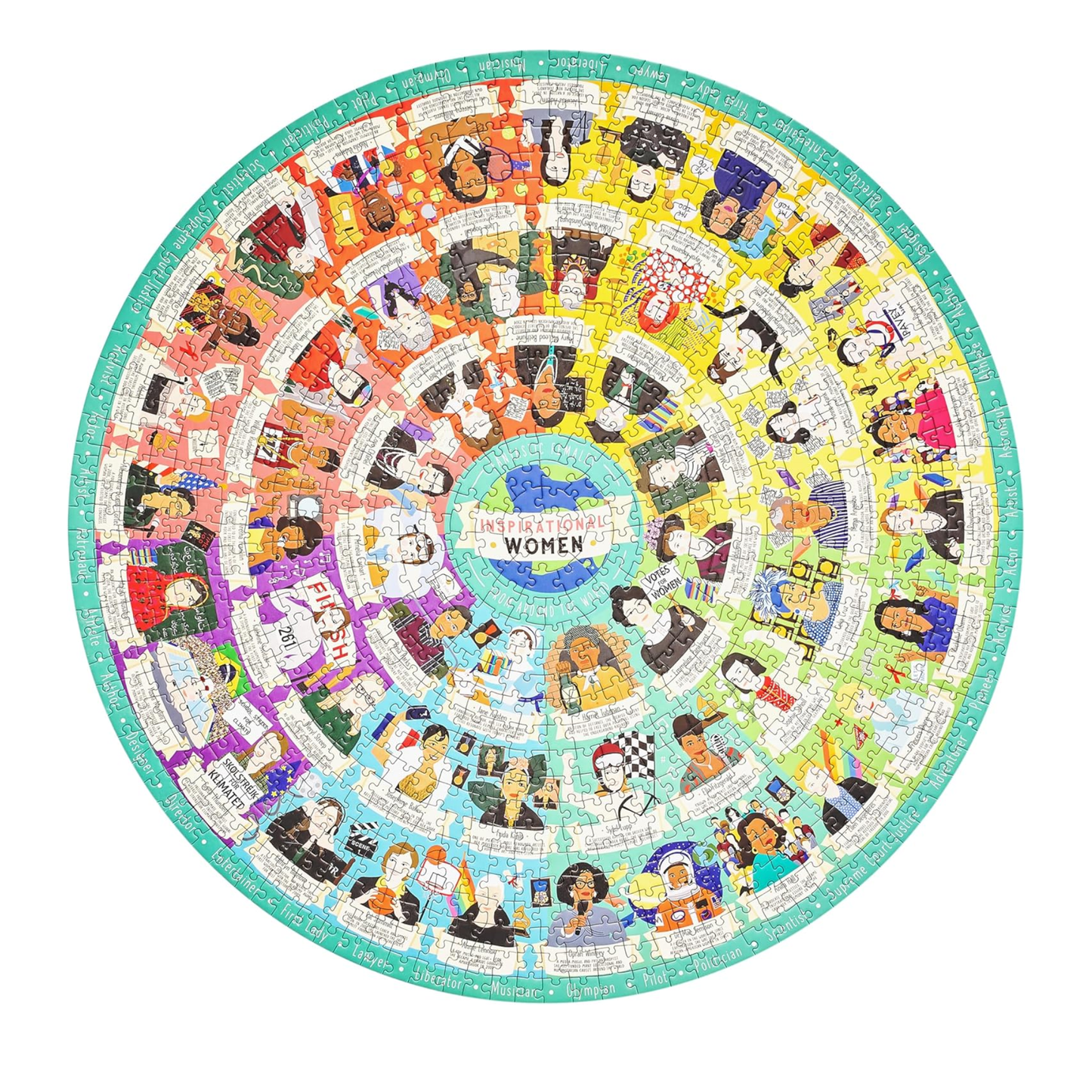 Inspirational Women 1000 Jigsaw Puzzle