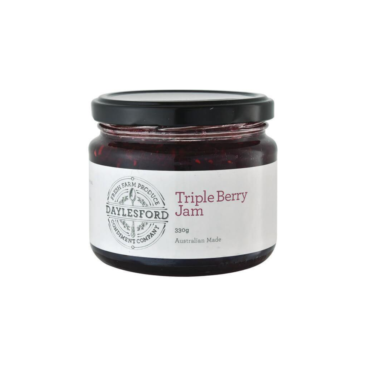 Daylesford Cond. Co Triple Berry Jam 330g