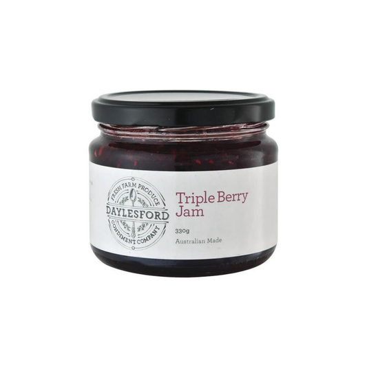 Daylesford Cond. Co Triple Berry Jam 330g