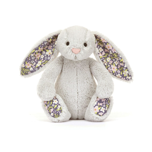 Jellycat Silver Bunny Bloom Medium