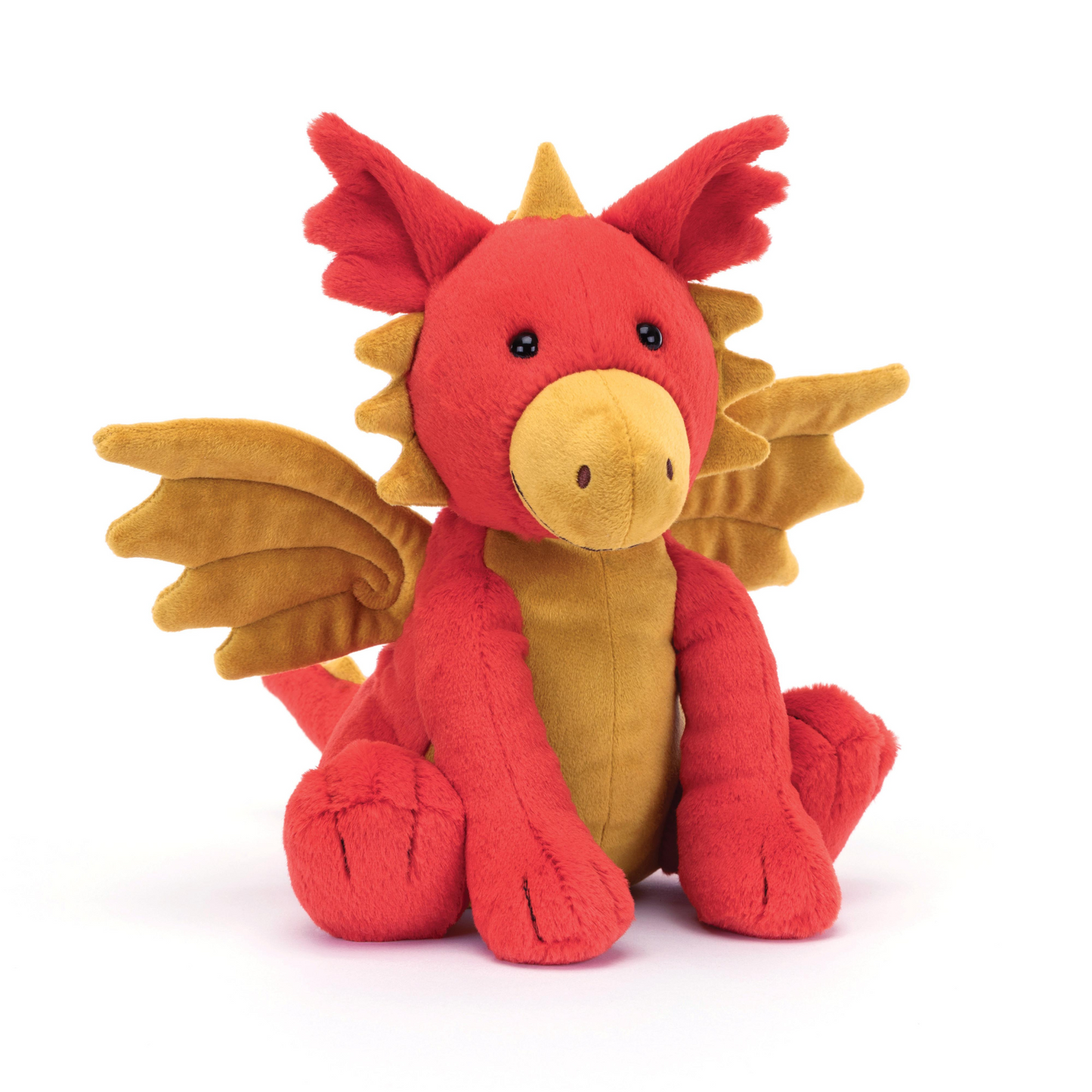 Jellycat Darvin Dragon Red & Gold