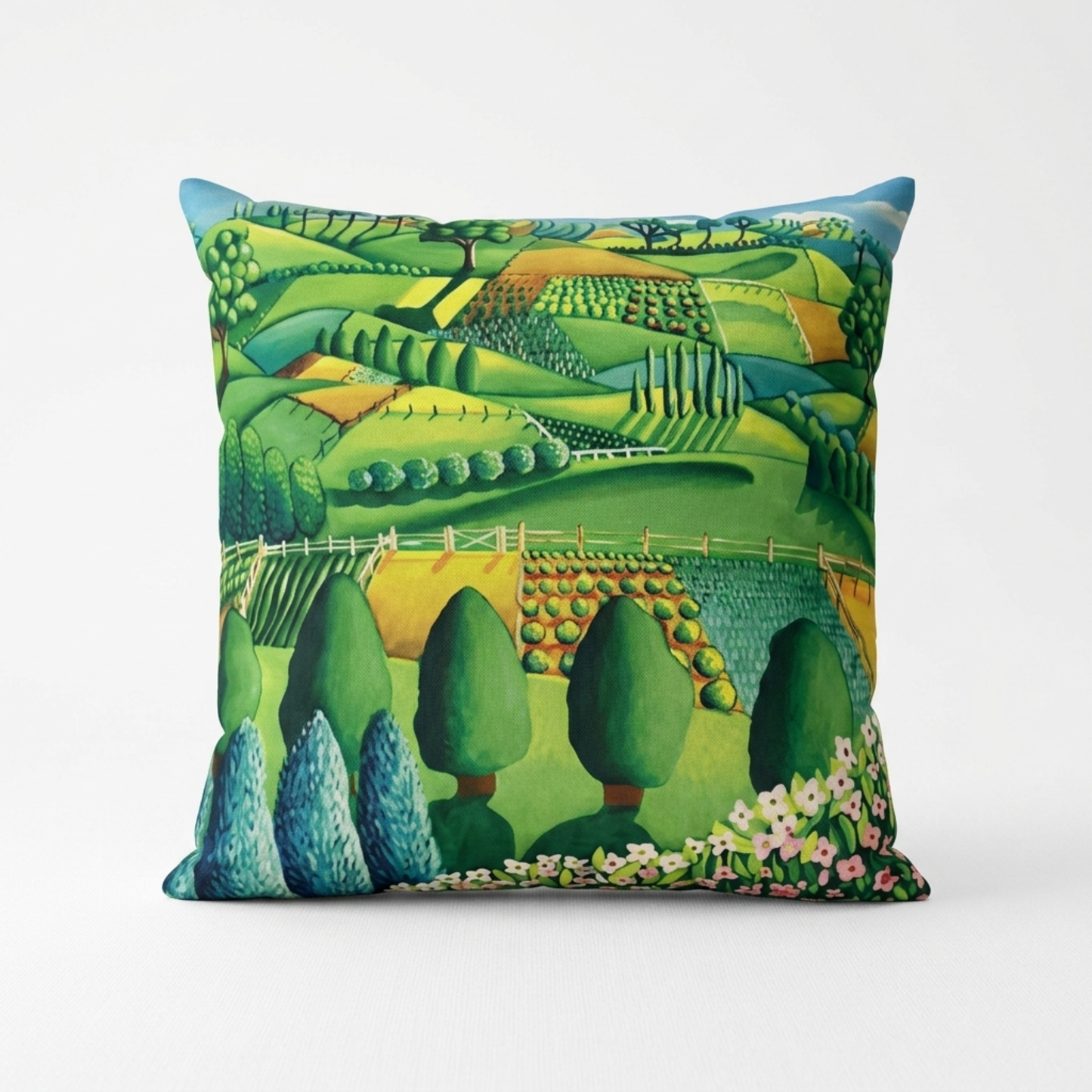 Jennifer England 'Glenlyon' Linen Cushion Cover
