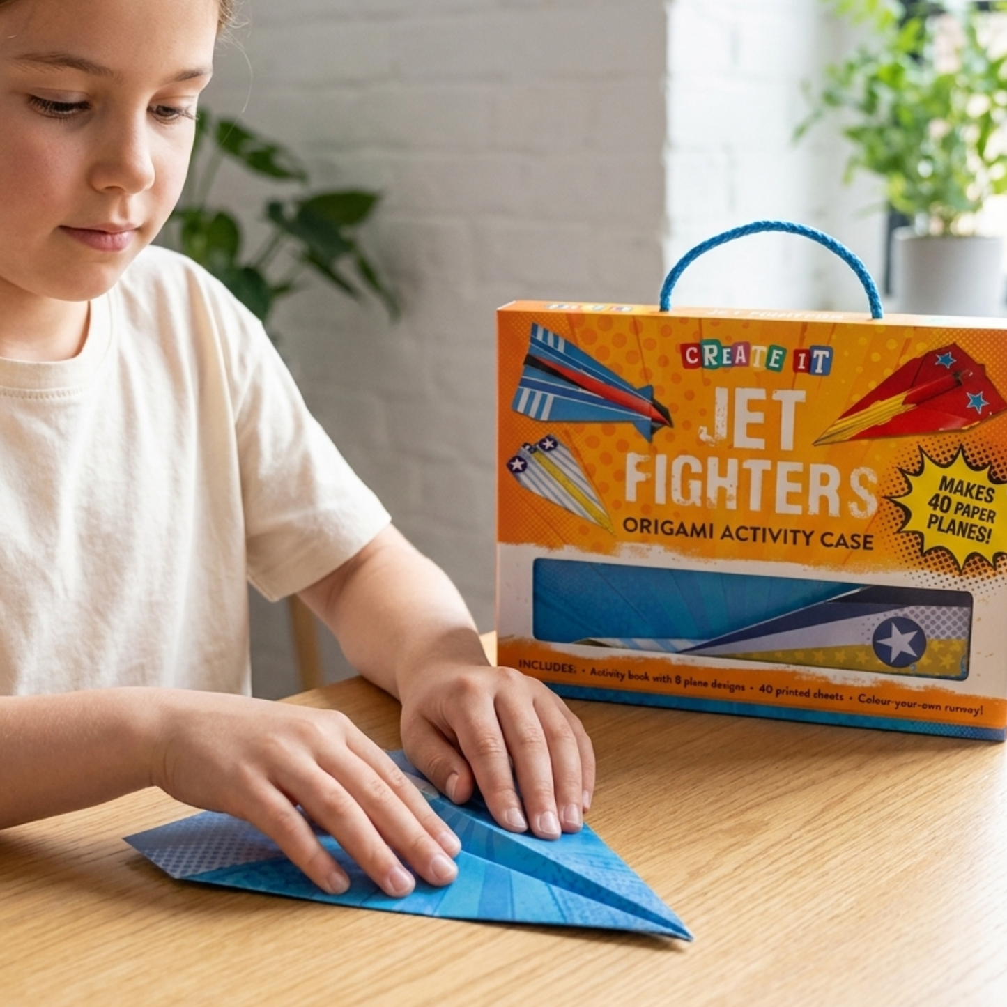 Origami kit - Jet Fighters Paper Plane Activity Set