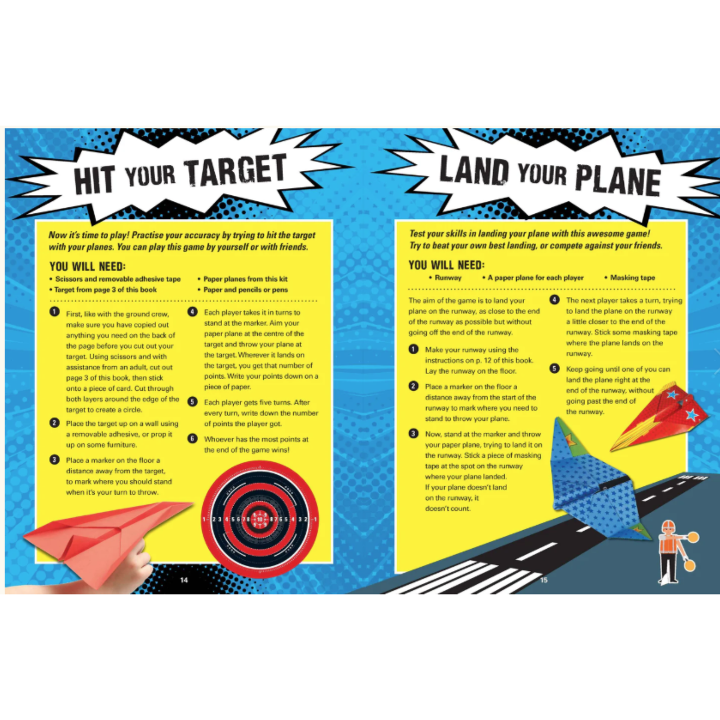 Origami kit - Jet Fighters Paper Plane Activity Set