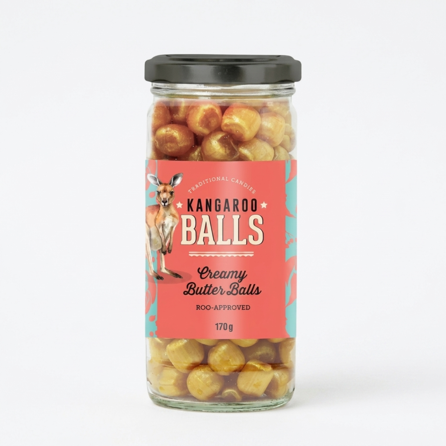 Gifts | Kangaroo Butter Lolly Balls, 170g