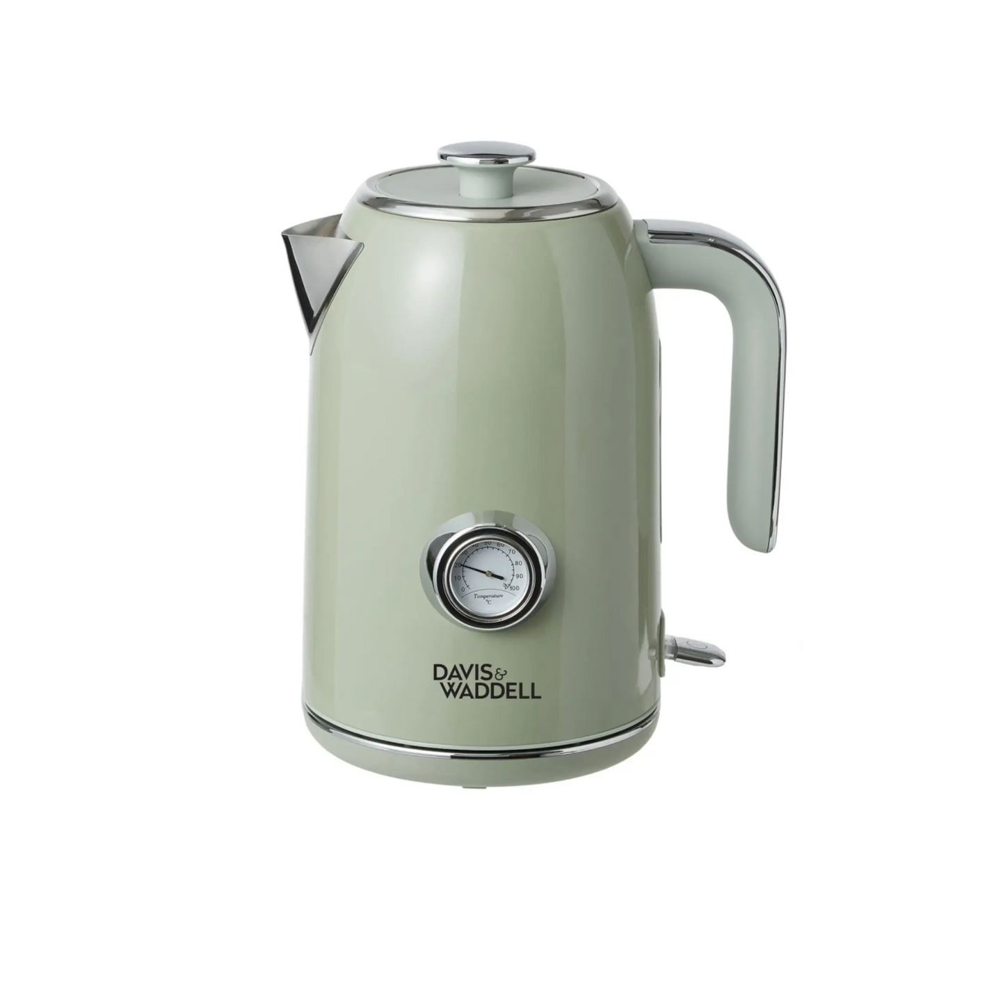 Retro Manor Electric Kettle, Green