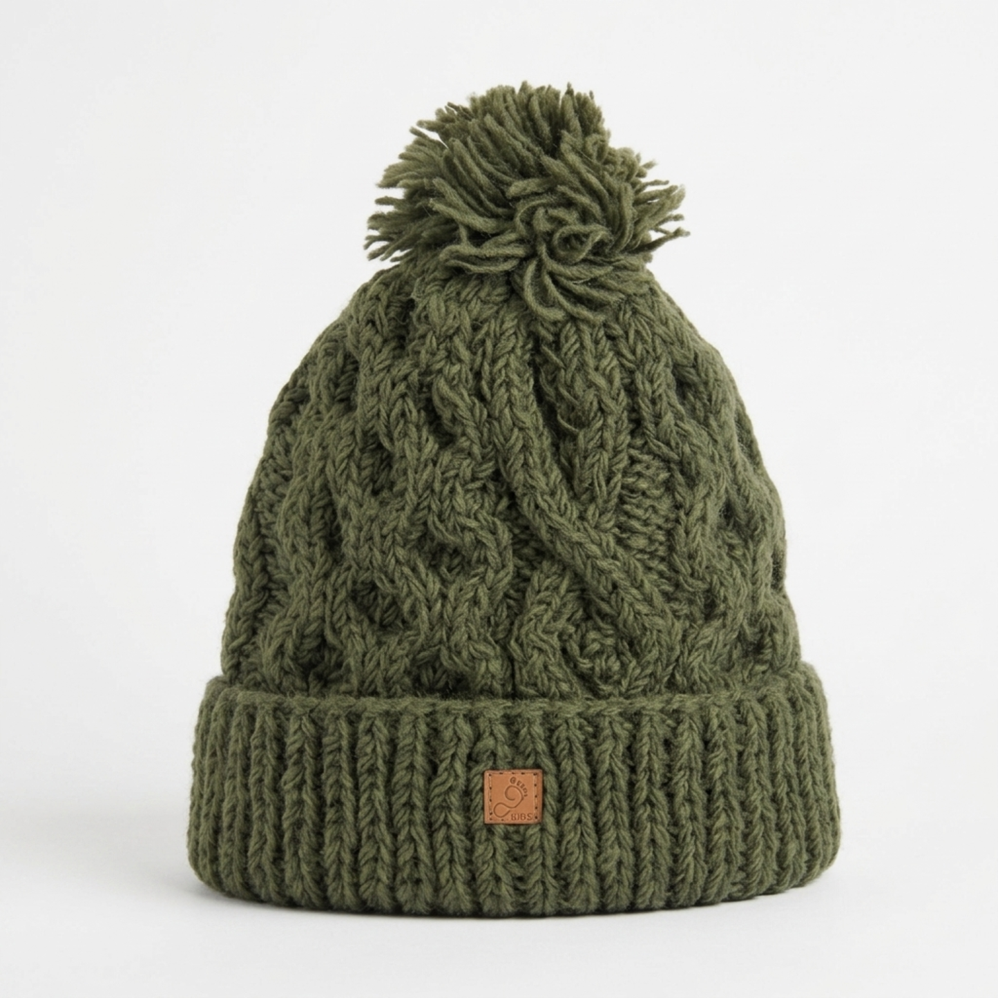100% Wool Unisex Khemi Beanie Hat Adults & Kids
