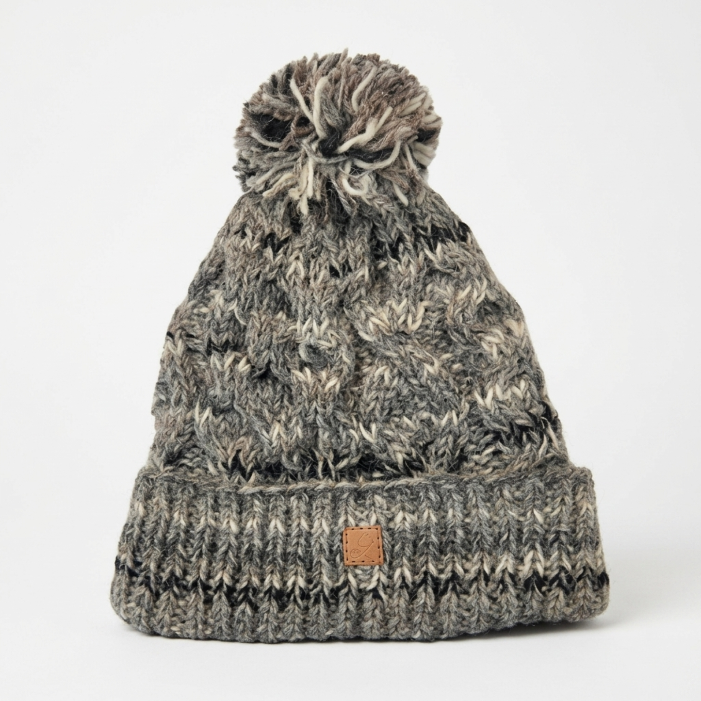 100% Wool Unisex Khemi Beanie Hat Adults & Kids