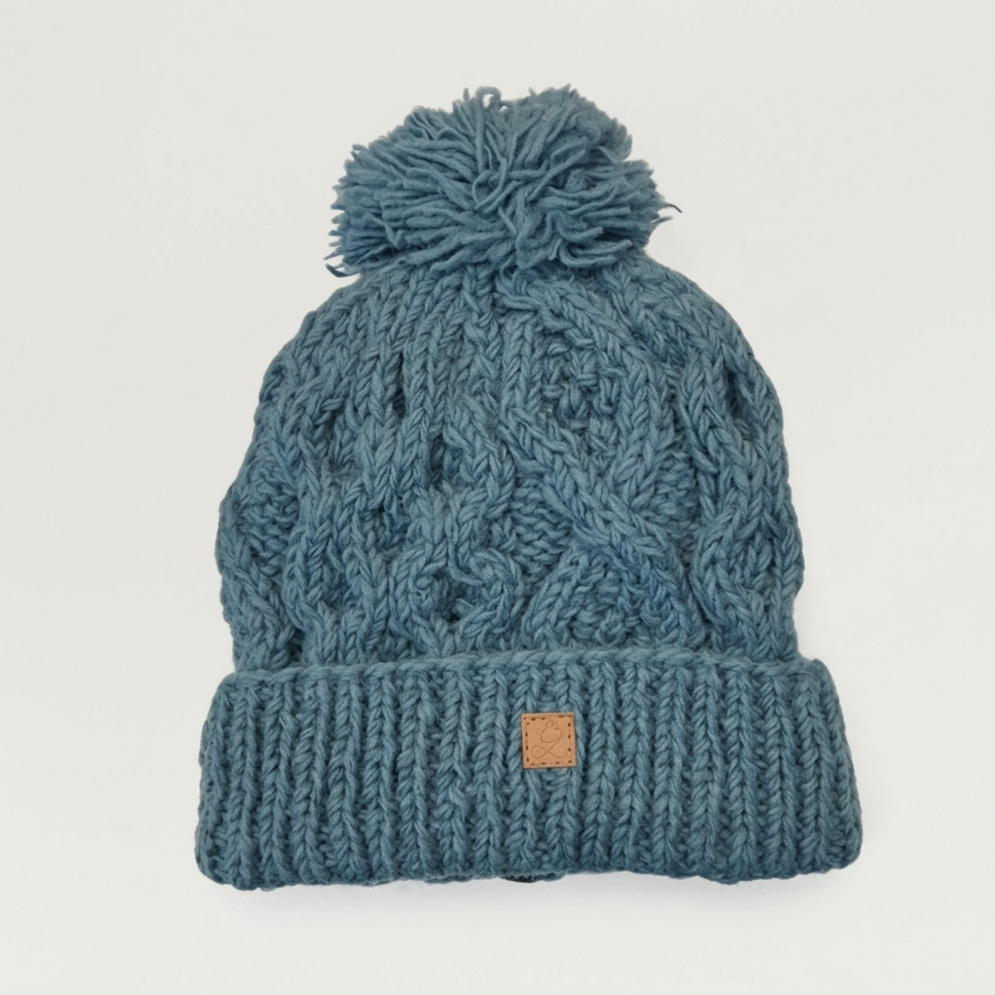 100% Wool Unisex Khemi Beanie Hat Adults & Kids