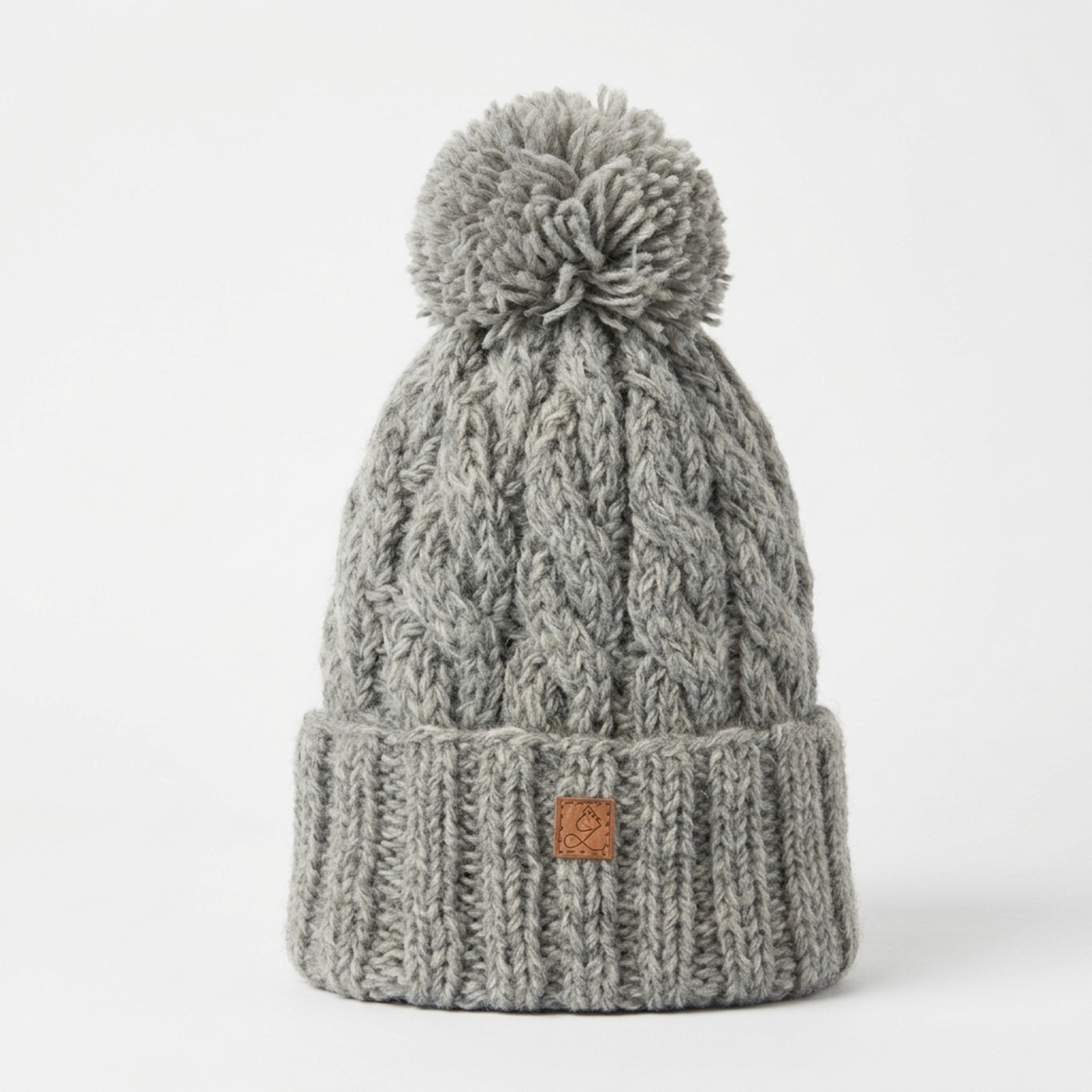 100% Wool Unisex Khemi Beanie Hat Adults & Kids