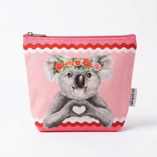 Australian Souvenir - Koala Purse Travel - Pink
