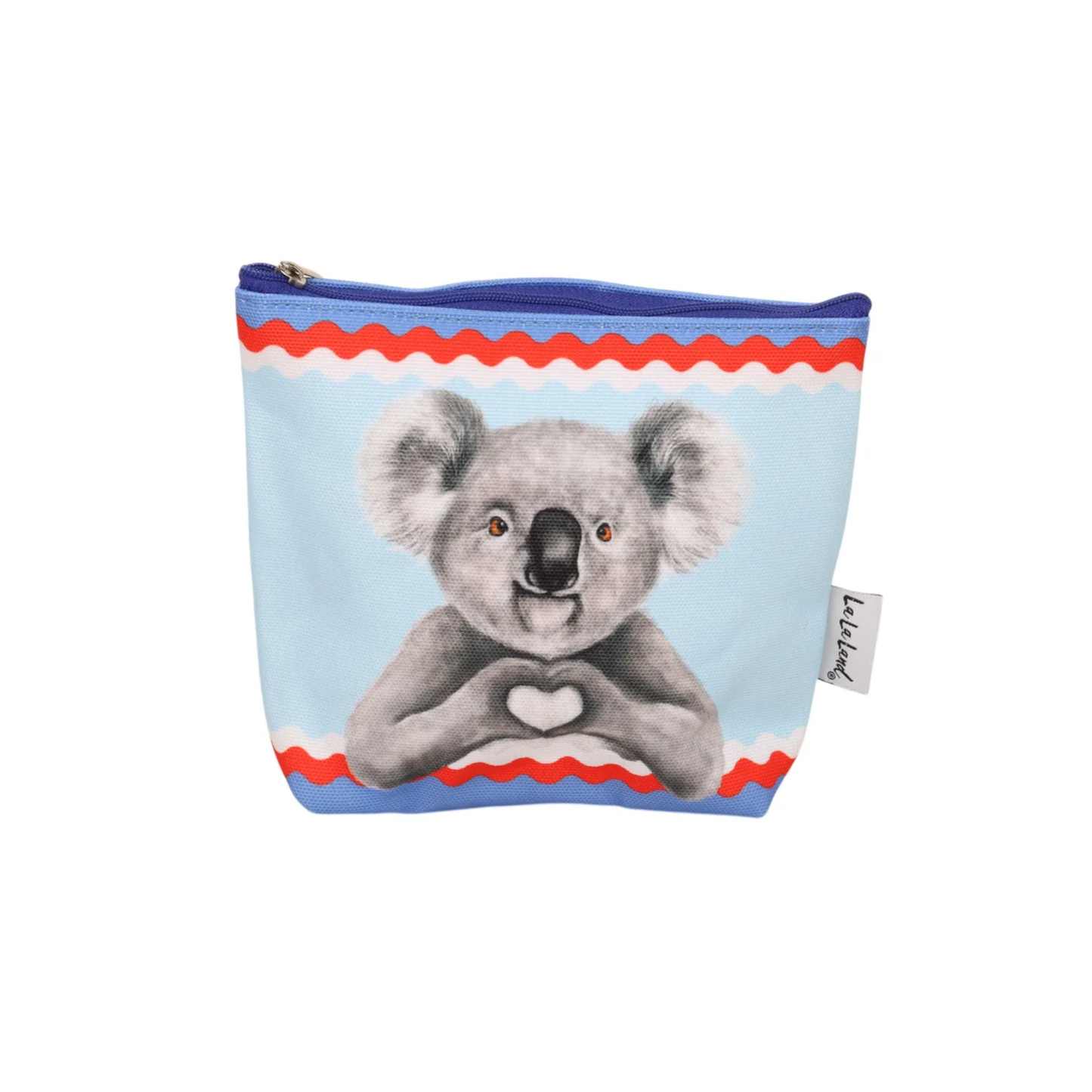 Australian Souvenir - Koala Purse Travel - Blue