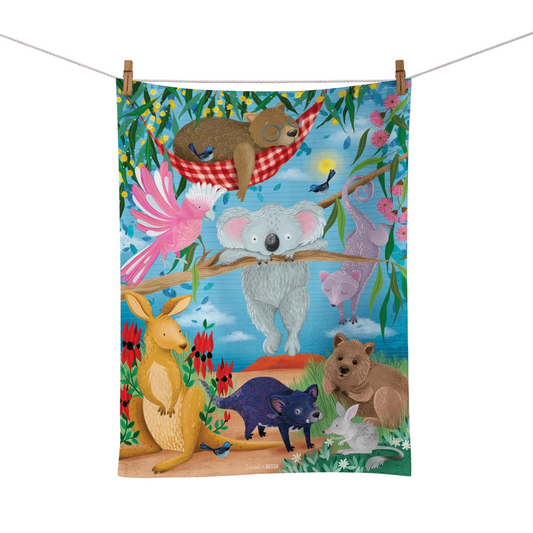 Koala Microfibre Tea Towel