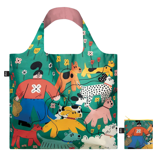 Gifts - Walking Dog Bag  Shopping Bag - LOQI