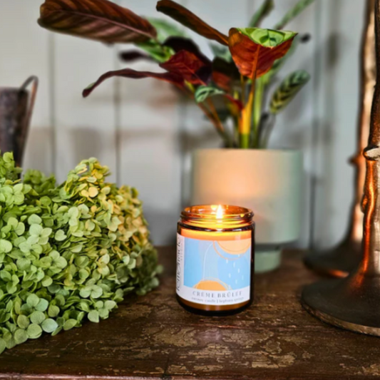 Candle - Hepburn Springs Crème Brûlée, 210 grams