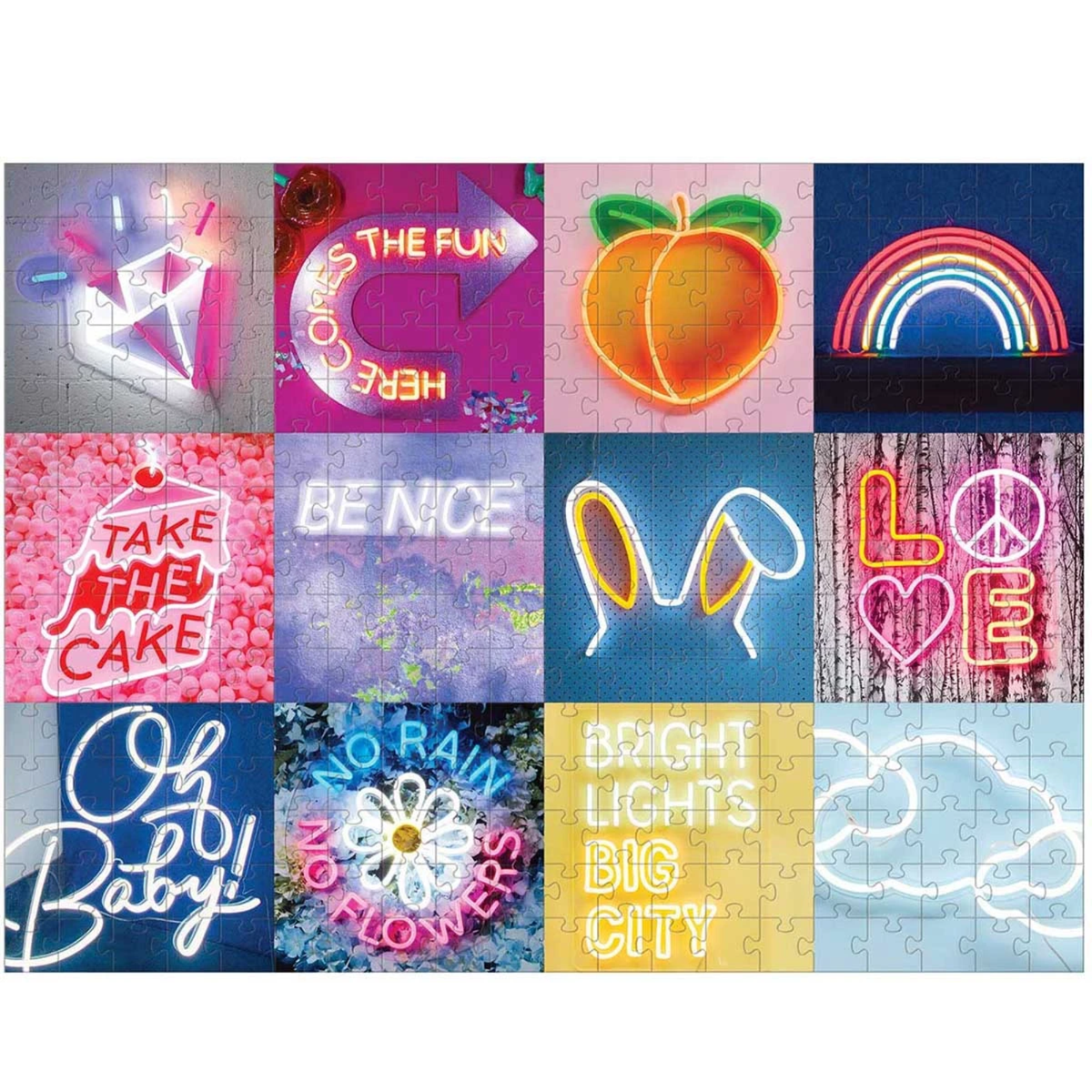 Galison Electric Confetti Puzzle - 300 Pieces