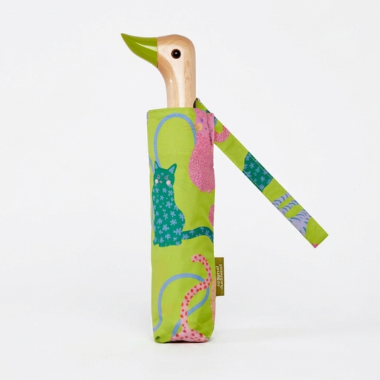 Duck Umbrella Compact – Lime Arty