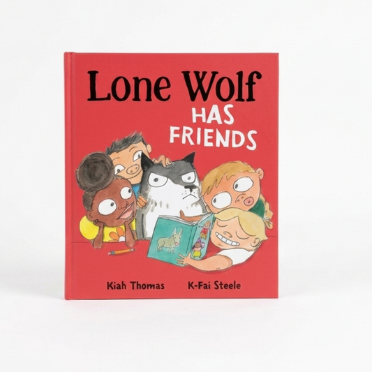 Lone Wolf Has Friends Hardcover Book