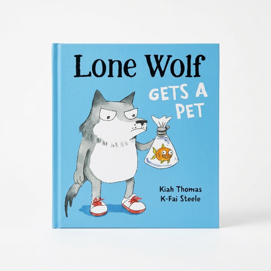 Lone Wolf Gets a Pet Hardcover Book