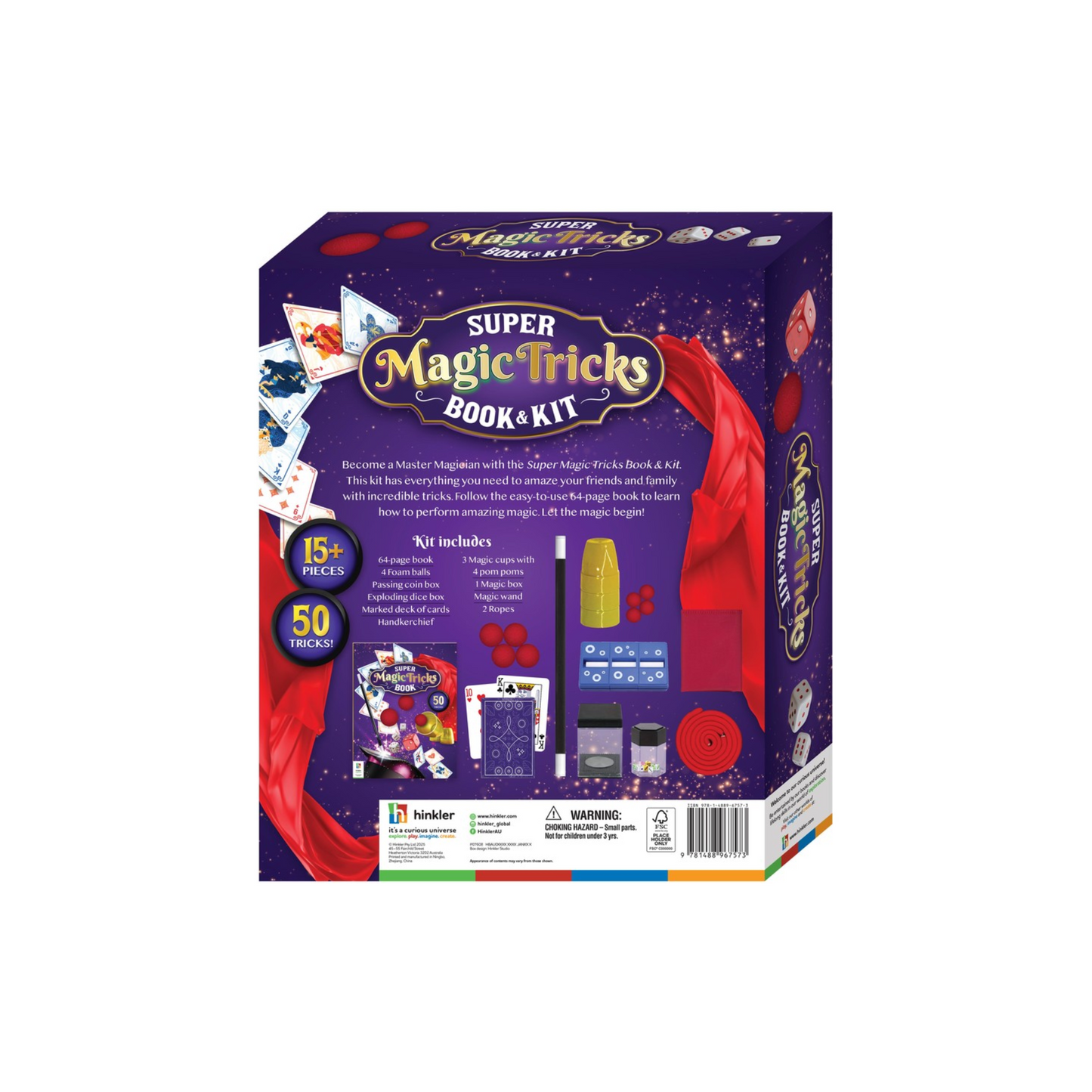 Super Magic Tricks Book and Kit