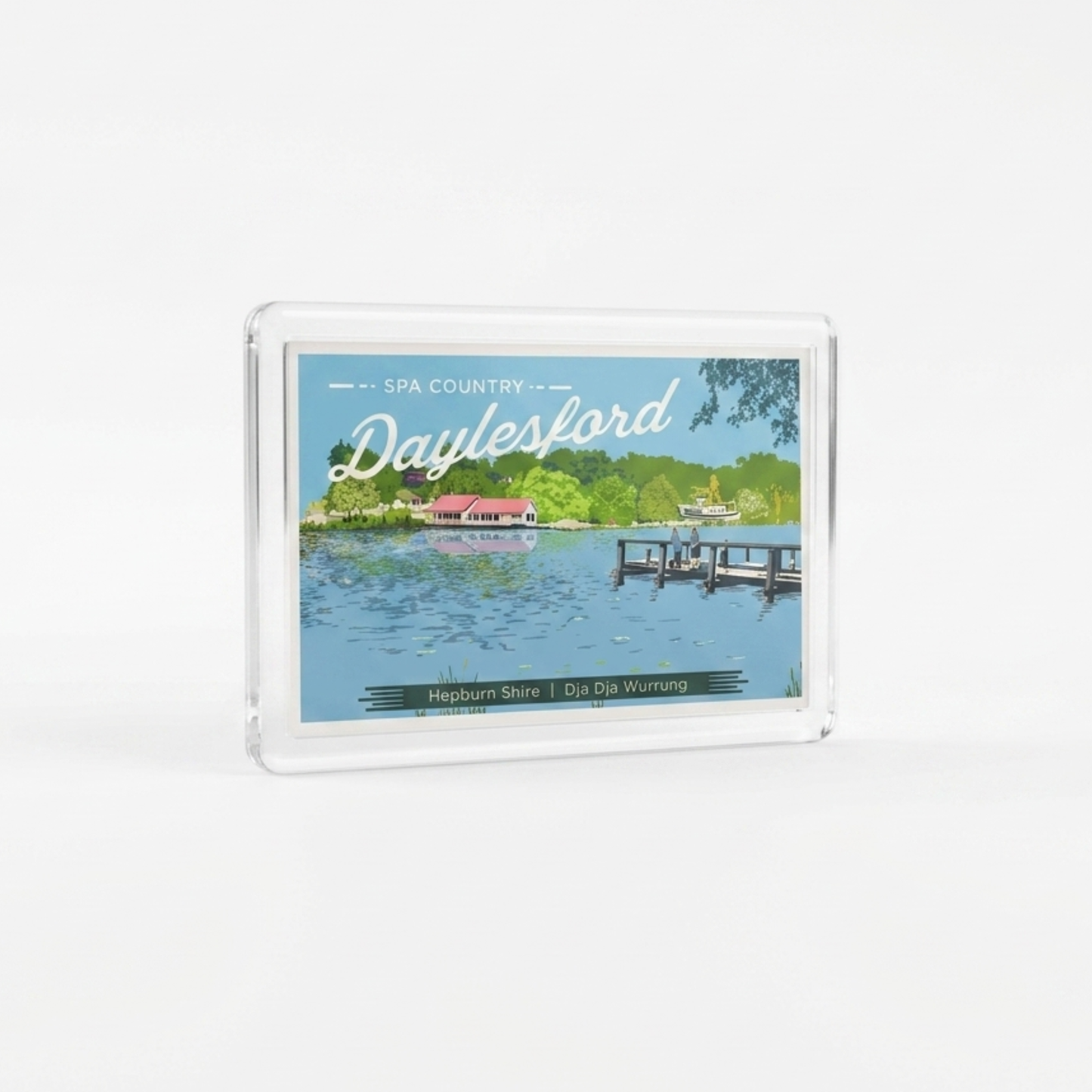 Fridge magnet - Lake Daylesford