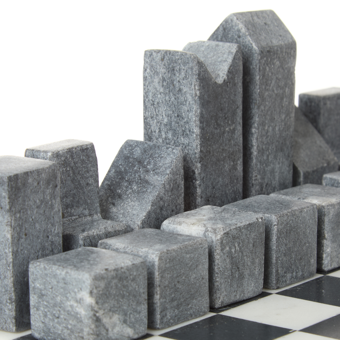 AM Herman Marble Chess Board