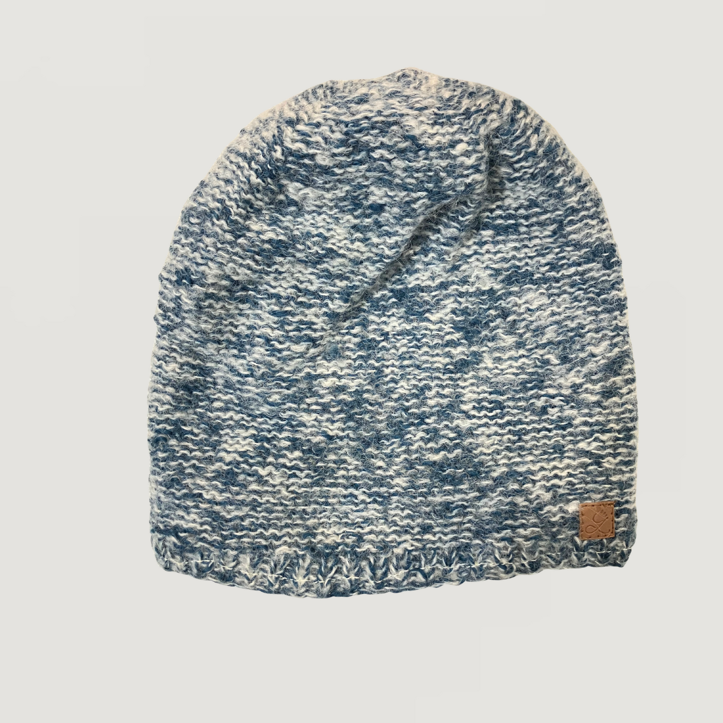 Mohair Wool Unisex Slouch Beanie Hat Adults