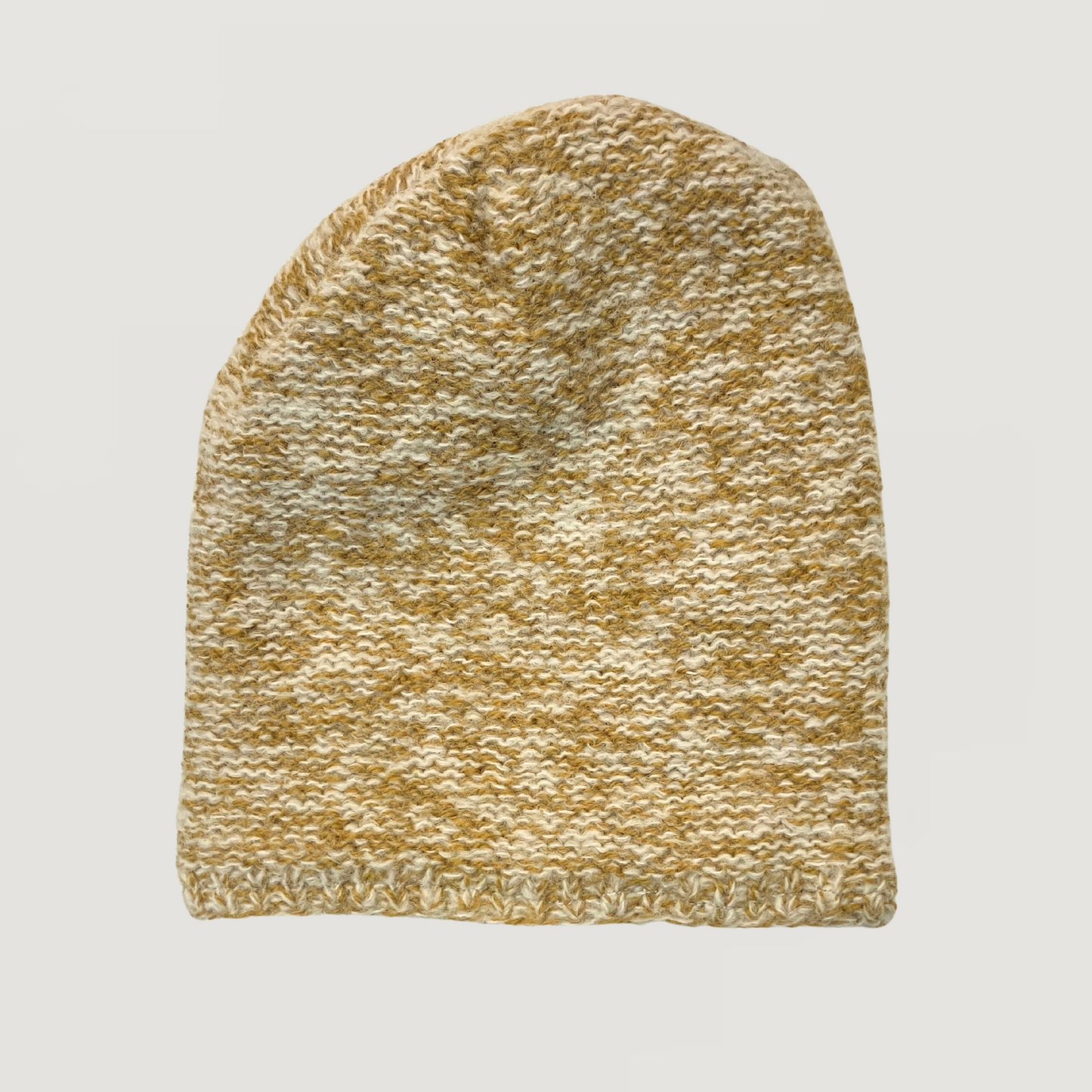 Mohair Wool Unisex Slouch Beanie Hat Adults