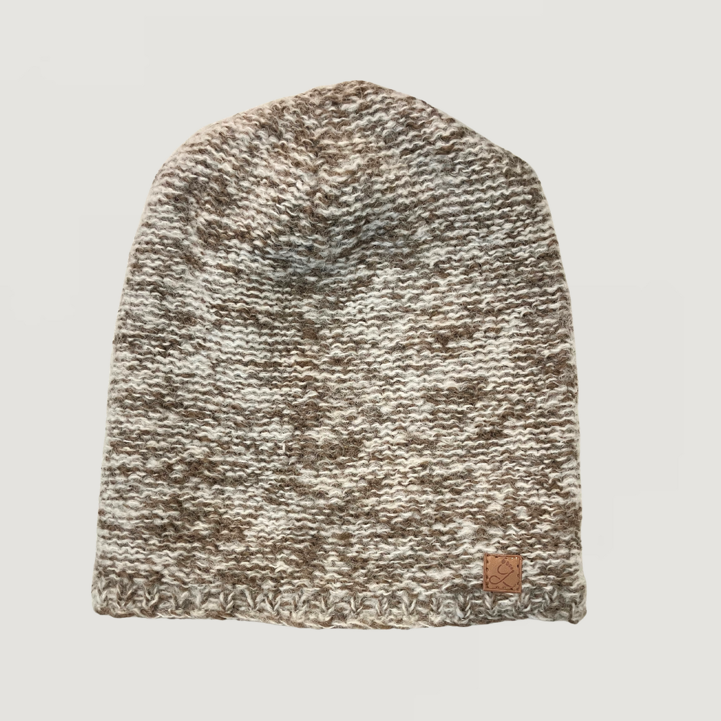 Mohair Wool Unisex Slouch Beanie Hat Adults