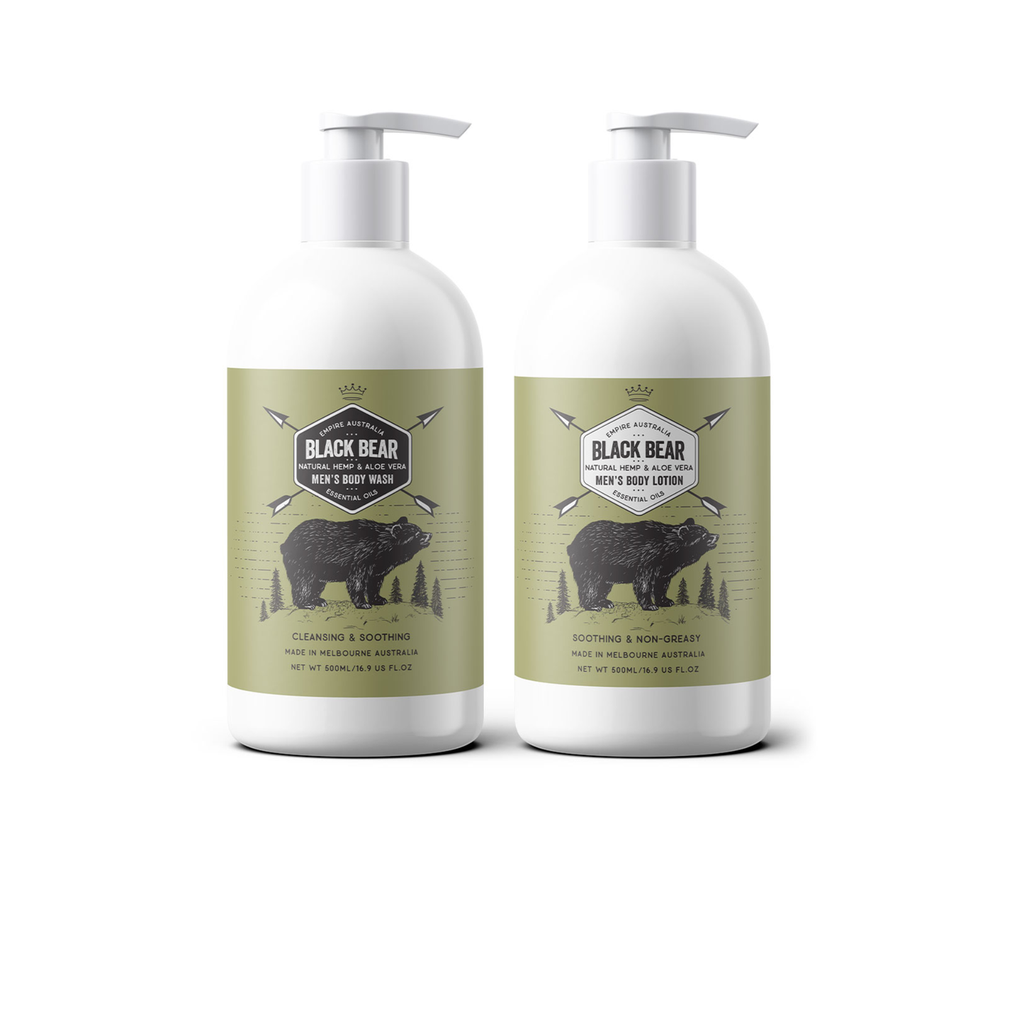 Melbourne-made Men's Bath & Body Set
