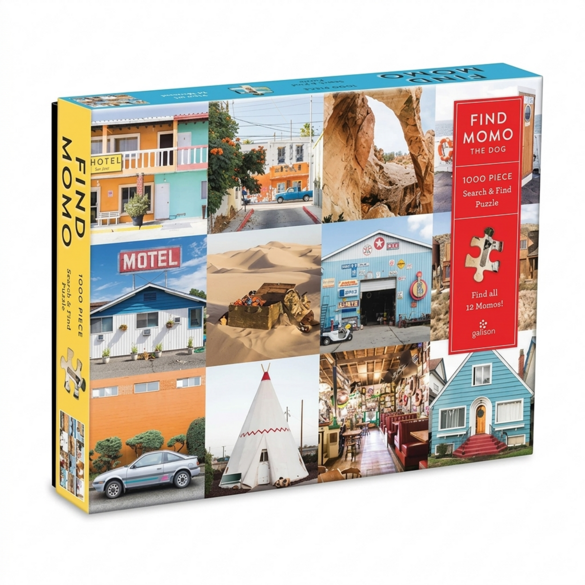 Find Momo The Dog 1000 Jigsaw Puzzle