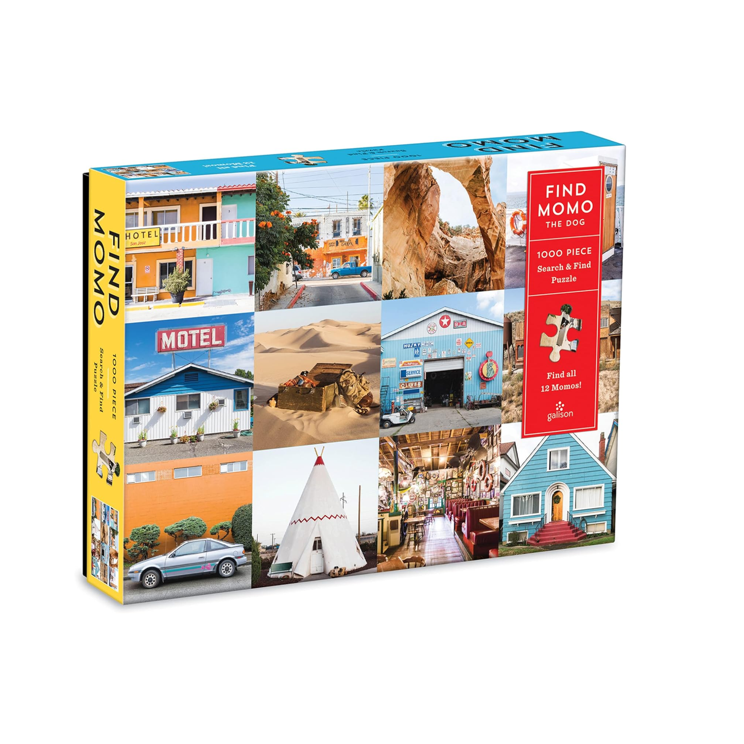 Find Momo The Dog 1000 Jigsaw Puzzle