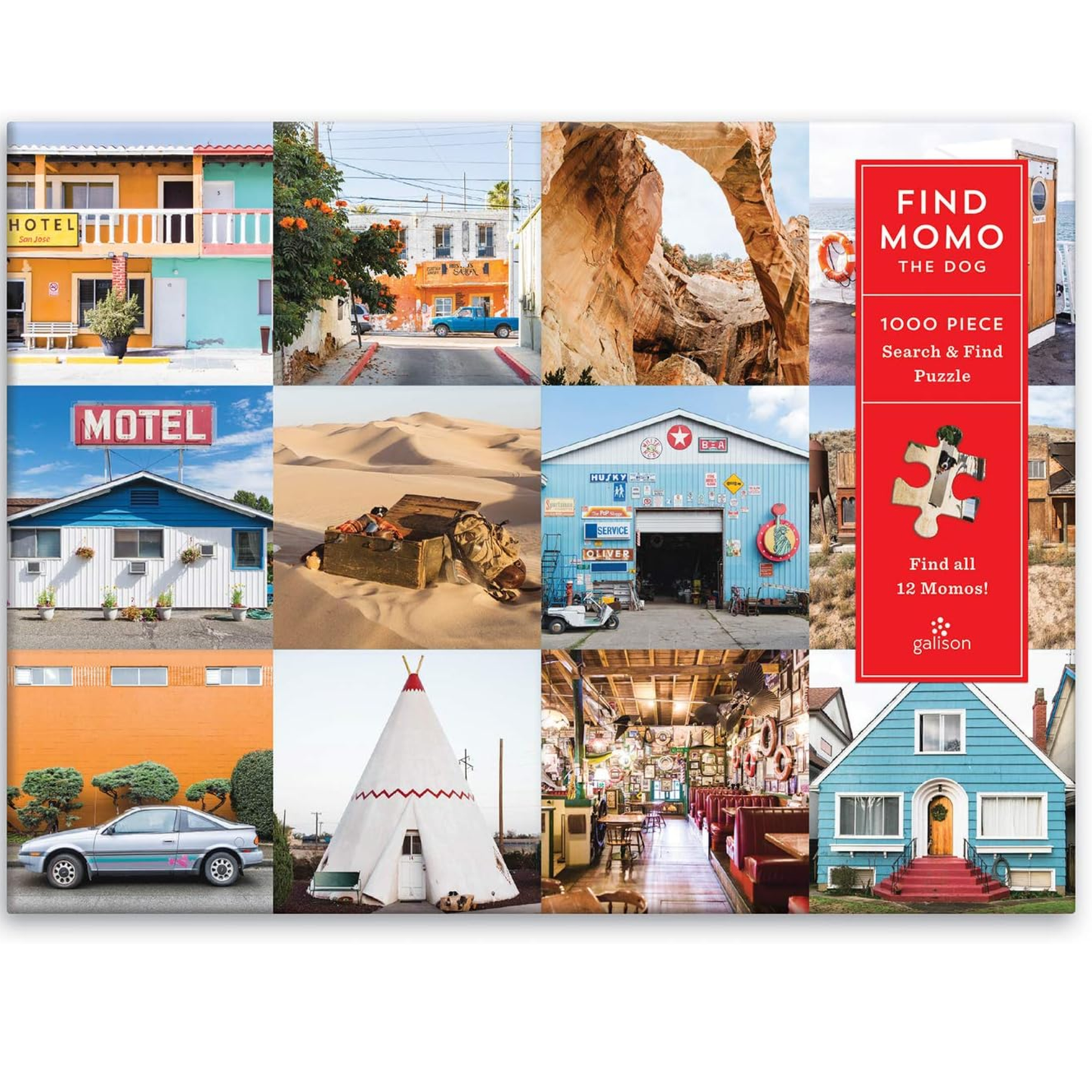 Find Momo The Dog 1000 Jigsaw Puzzle